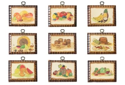 "Original Diet" Decorator Plaques - Set of 9